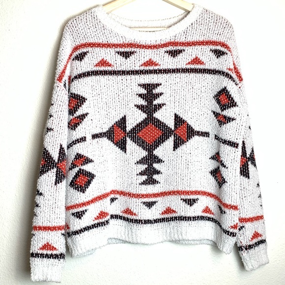 Melrose and Market Sweaters - Melrose & Market Oversized Fuzzy Sweater